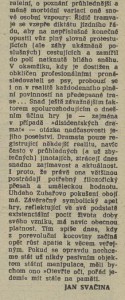 Například... Zubařovo pokušení. In Tvorba 38-1990 (19. 9. 1990), s. 23 (recenze) 02