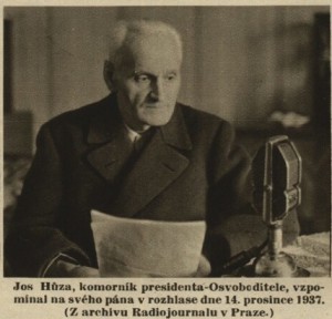 TGM - Komorník Hůza vzpomíná na presidenta Osvoboditele. In Pestrý týden 1937