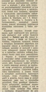 Téměř bez překvapení. Na okraj VII. týdne rozhlasové hry. In Rudé právo, 11. 11. 1980, s. 5 (recenze)2