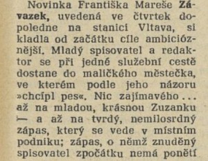 V rozhlase. In Tvorba 43-1980 (22. 10. 1980), s. 23 (recenze)03