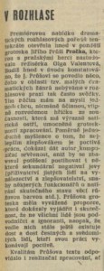 V rozhlase. In Tvorba 46-1980 (12. 11. 1980), s. 23 (recenze)01