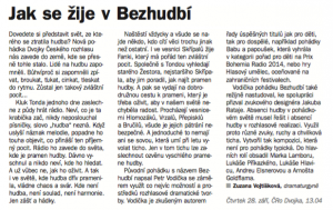 Vojtíšková, Zuzana - Jak se žije v Bezhudbí. In Týdeník Rozhlas 40-2017