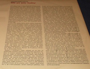 Zahradník, Osvald - Sólo pre bicie hodiny