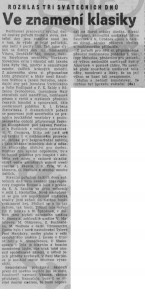 da - Rozhlas tří svátečních dnů. Ve znamení klasiky. In Rudé právo, 28. 12. 1975, s. 5 (recenze).