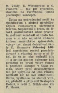 fr - V rozhlase. In Tvorba 49-1980 (3. 12. 1980), s. 23 (recenze)03