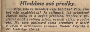 hledáme své předkz