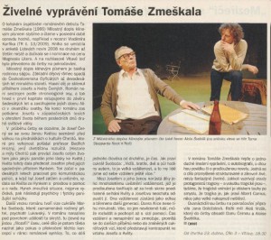 ppp - Živelné vyprávění Tomáše Zmeškala. In Týdeník Rozhlas 17-2009 (14. 4. 2009), s.